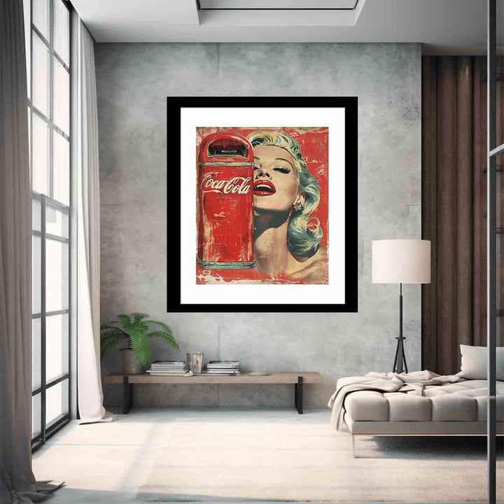 Coke  Painting Art Print