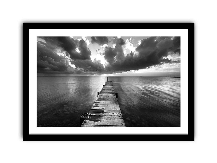 Jetty Road Art framed Print