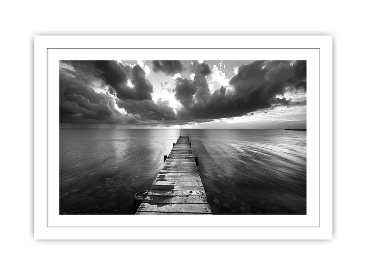 Jetty Road Art framed Print