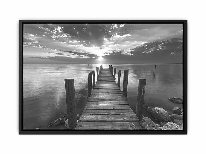 Jetty Frame print canvas Print