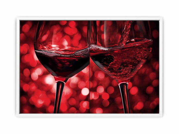 Wine splash art Painting