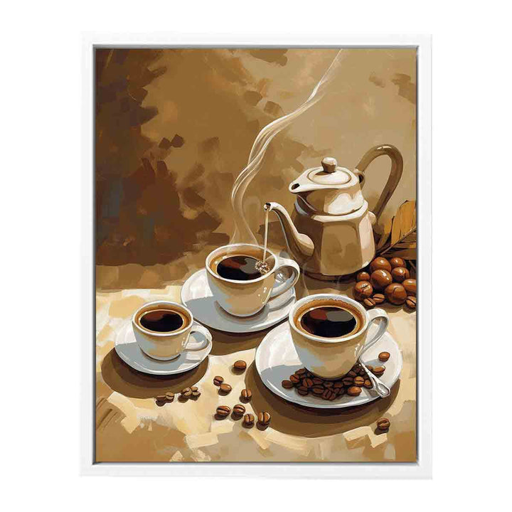 Coffee  Vinatge Art Painting