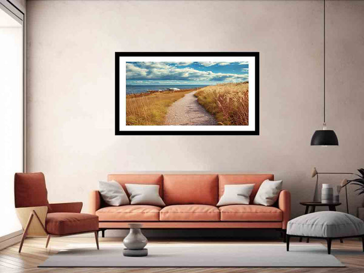 Beach Path  Art Print