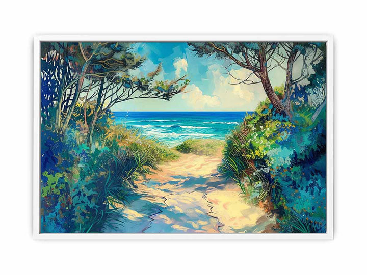 Beach Path  Art Painting