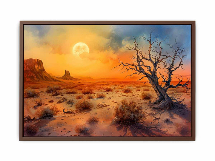 Desert Sun Painting 