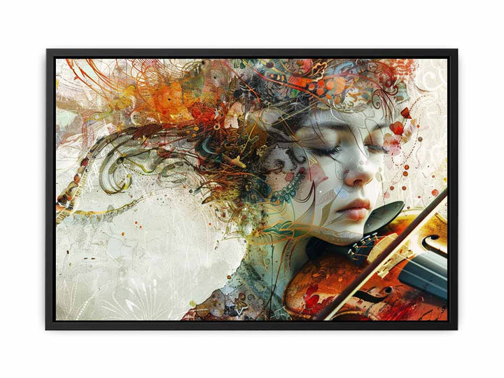 Music Painting  canvas Print