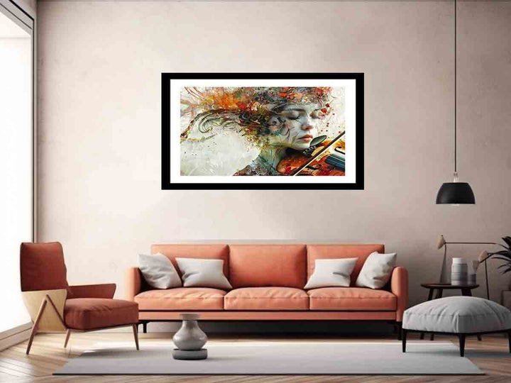 Music Painting Art Print