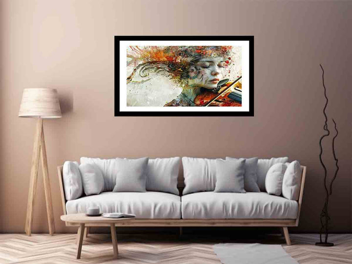 Music Painting Art Print