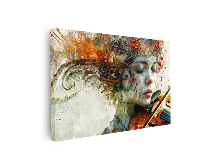 Music Painting  canvas Print