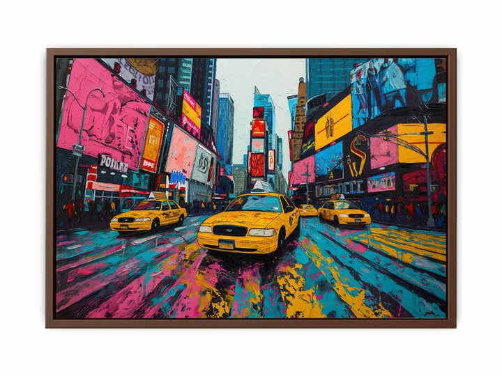 Times Square  Painting Painting