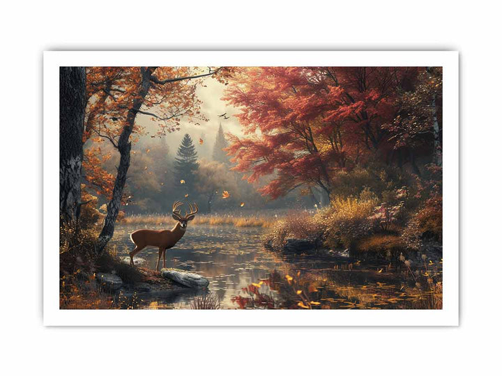 Whisper Of Fall  framed Print