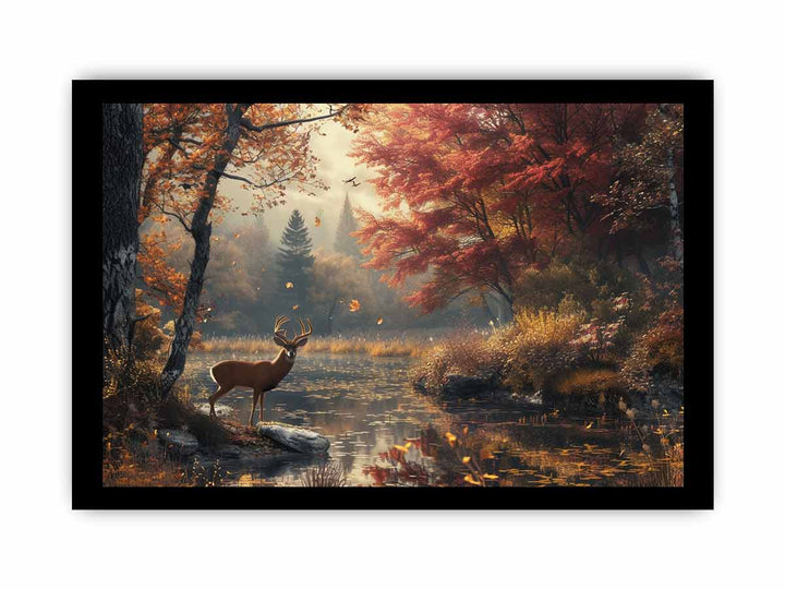 Whisper Of Fall  framed Print