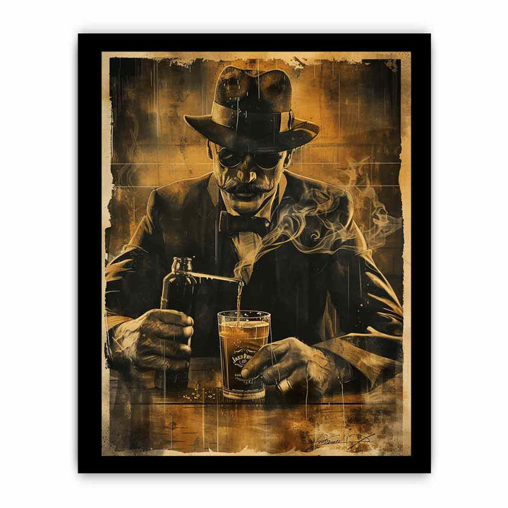  whiskey Art framed Print