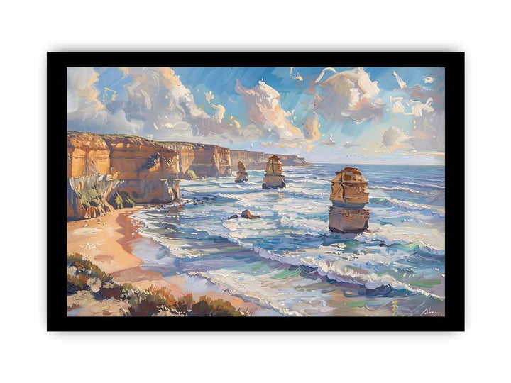 12 Apostles Melbourne Art framed Print