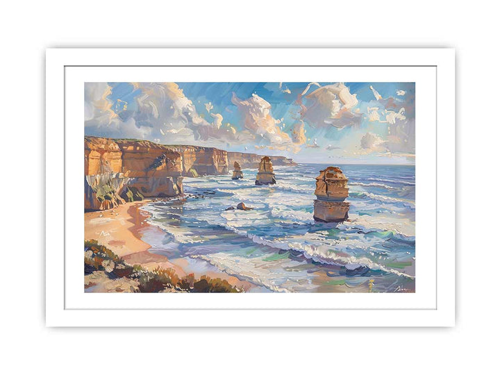 12 Apostles Melbourne Art framed Print