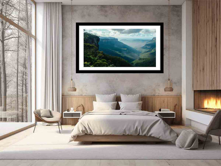 Blue Mountians Sydney Art Print