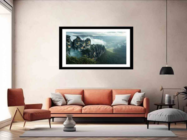 Blue Mountians Sydney Art Print