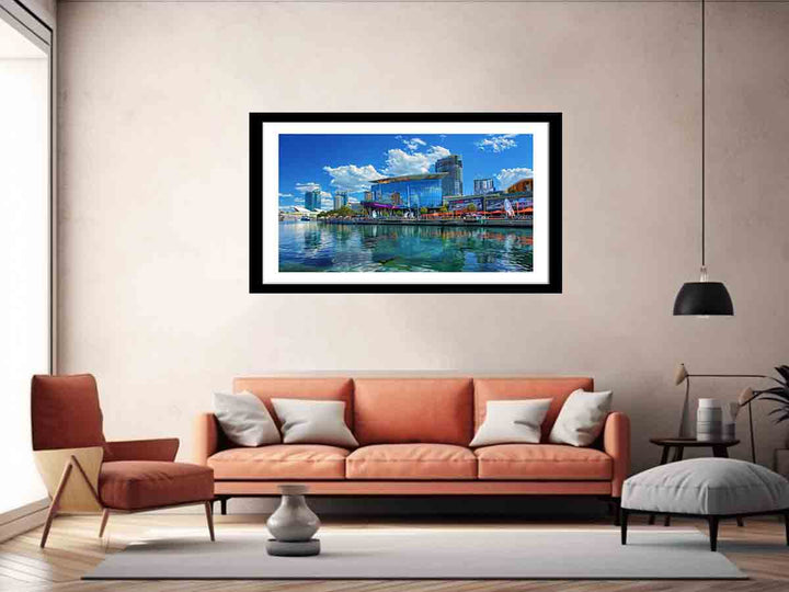 Darling Harbour Sydney  Art Print