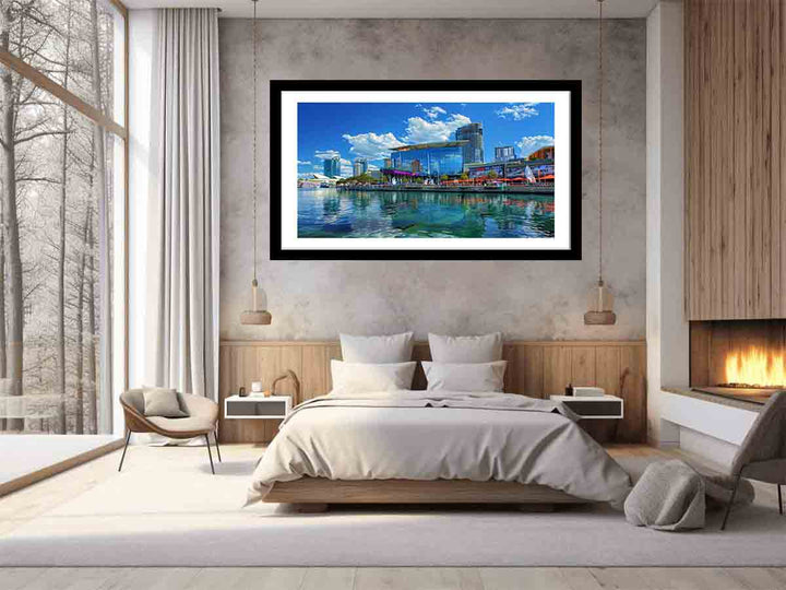 Darling Harbour Sydney  Art Print