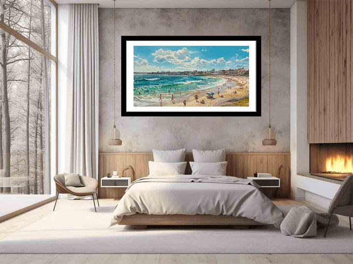 Bondi Beach Painting Art Print