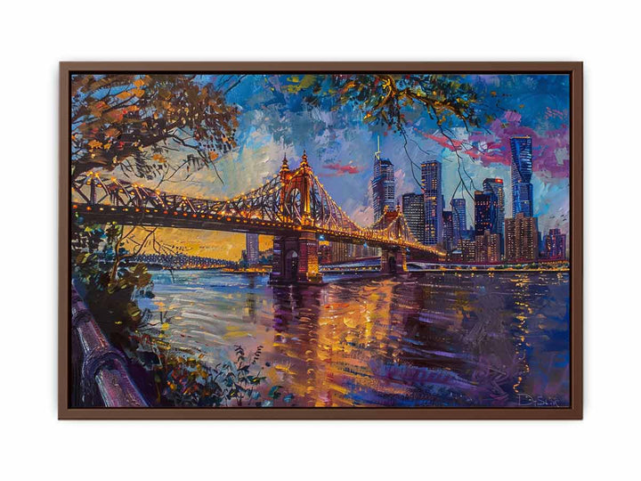 Storey Bridge Brisbane Painting Painting