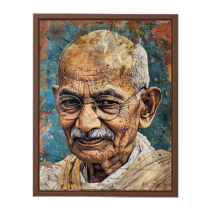 Karamchand Gandhi Art Painting