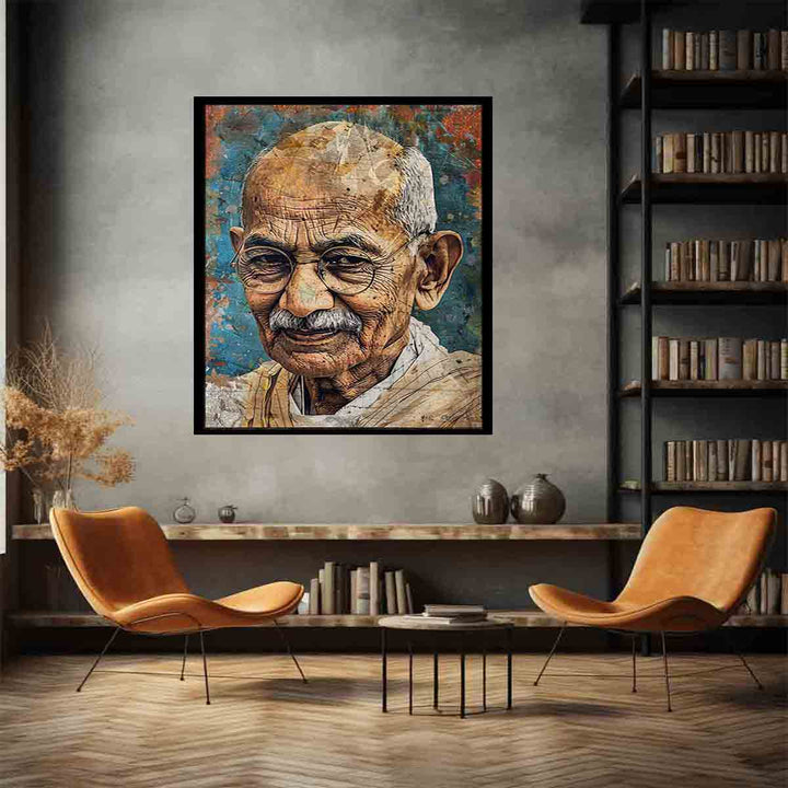 Karamchand Gandhi Art Print