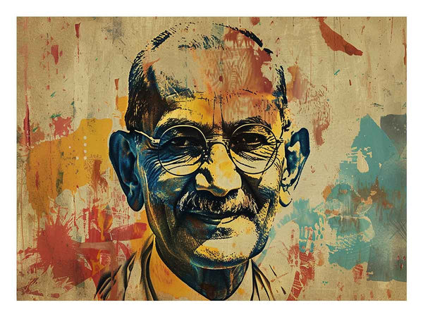 Mahatma Gandhi Art Print