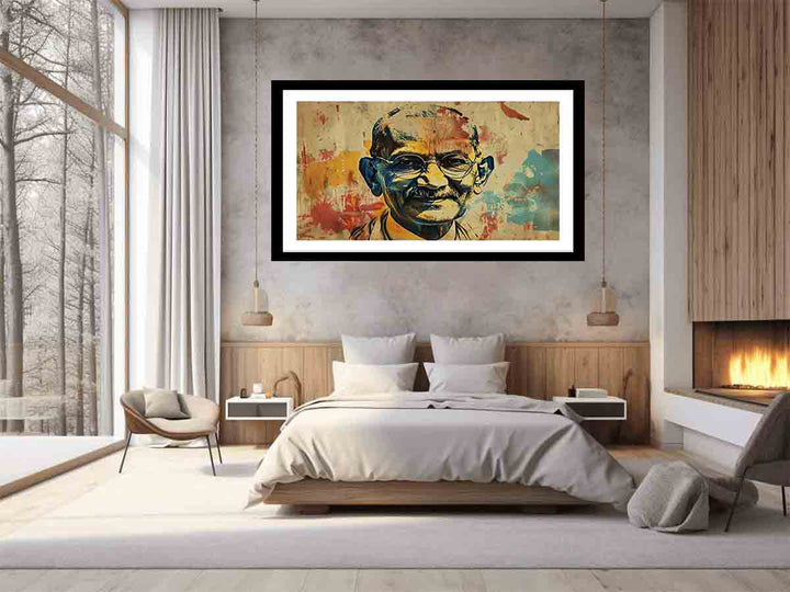 Mahatma Gandhi Art Print