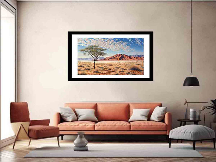 Stunning Two Piece Desert Art Print