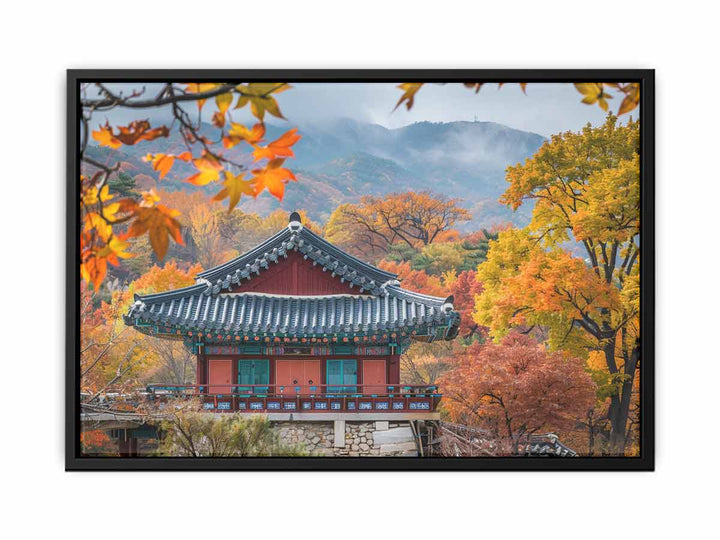 South Korea  Art canvas Print