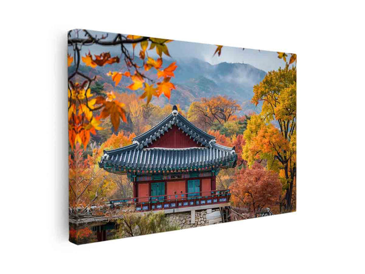 South Korea  Art canvas Print