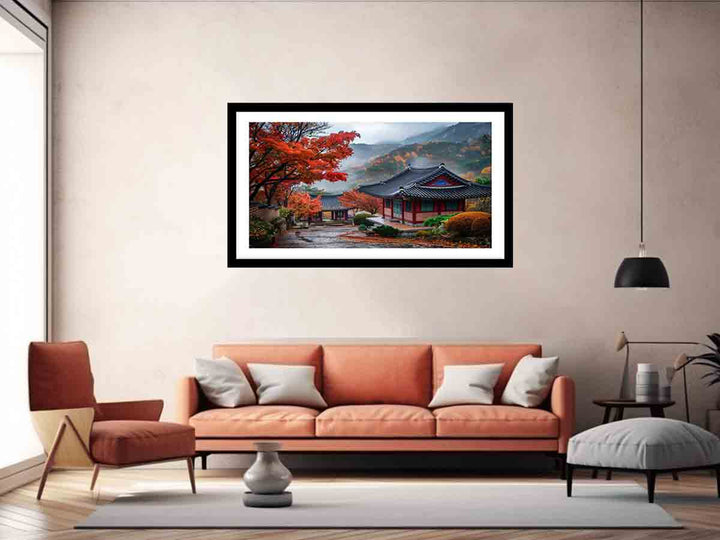 South Korea Painting Art Print