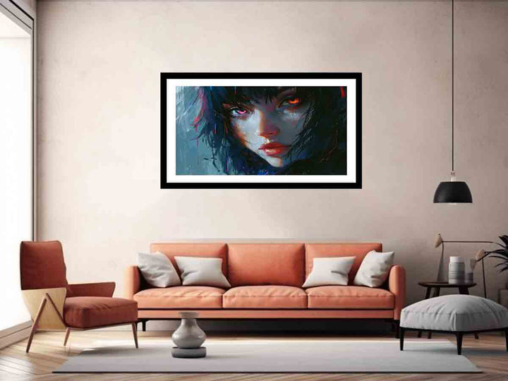 Anime Charactor Painitng Art Print