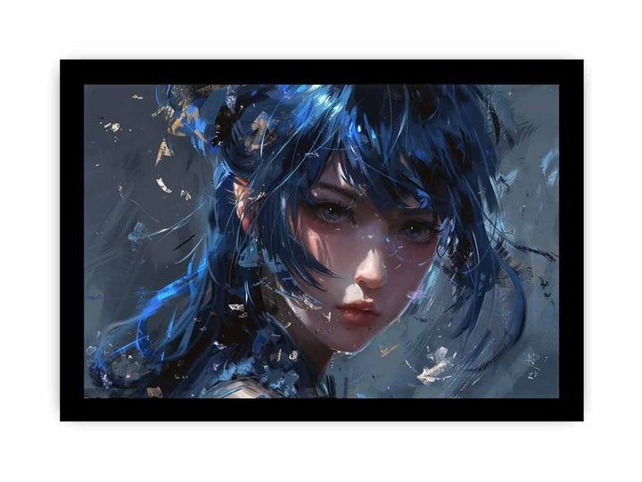 Anime  Art framed Print