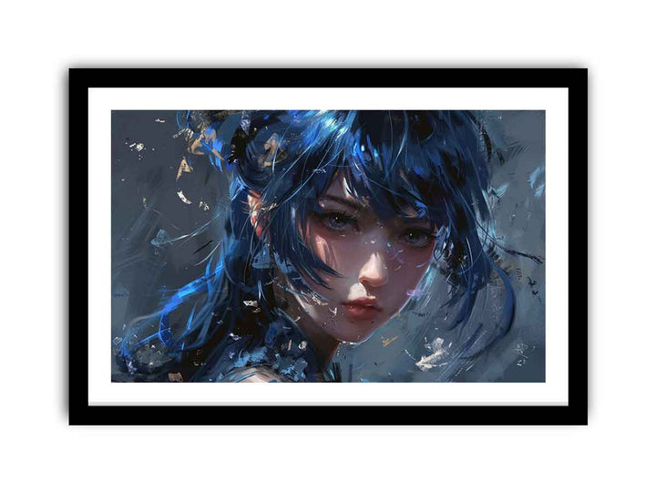 Anime  Art framed Print