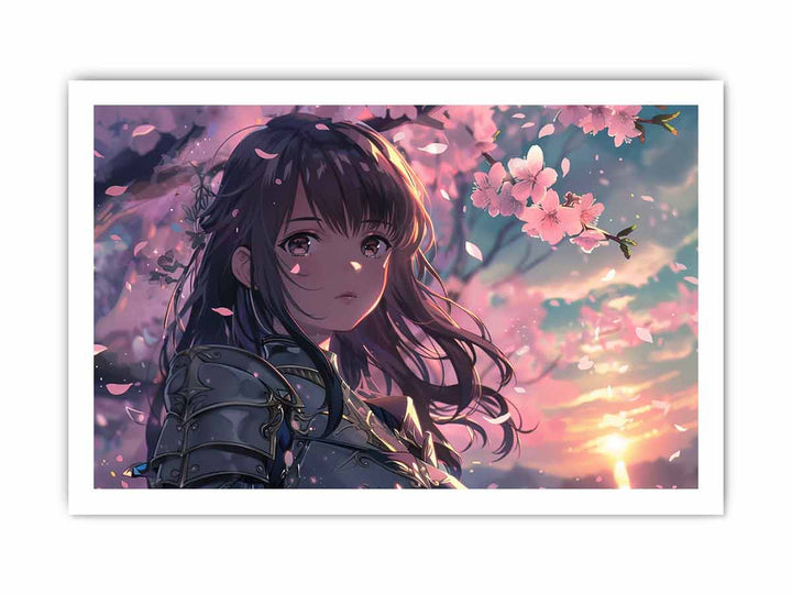 Anime  Art Print framed Print