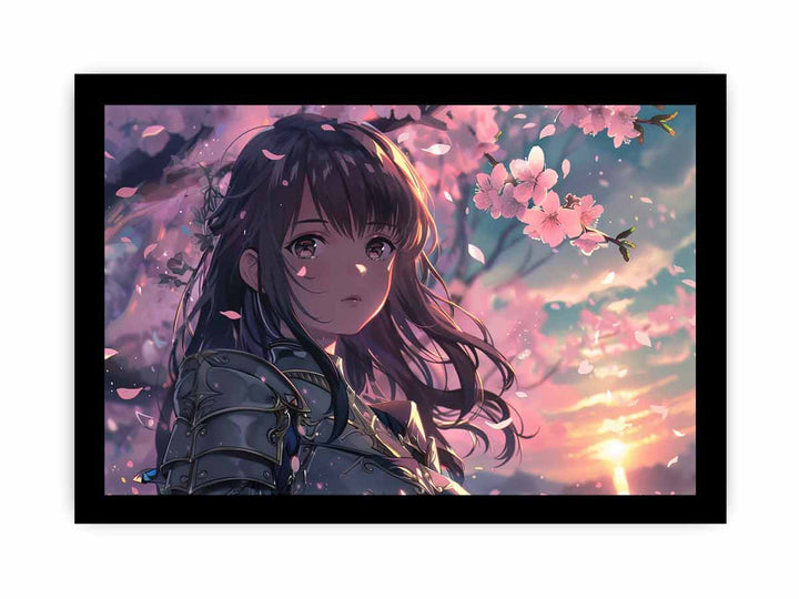 Anime  Art Print framed Print