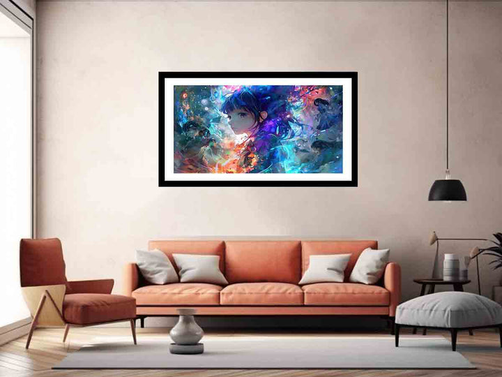 Anime Framed  Art Print