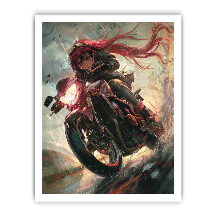 Anime 2  Art framed Print