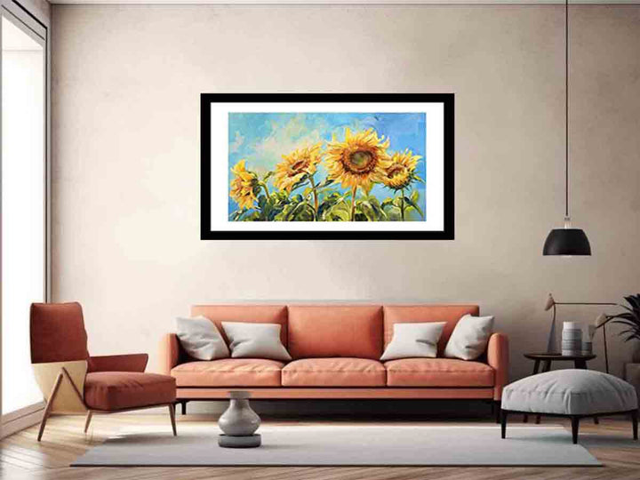 Summer Sunflowers Art Print