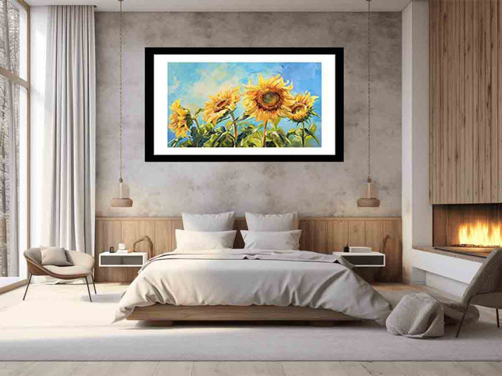 Summer Sunflowers Art Print