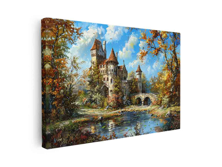 Castles Art canvas Print