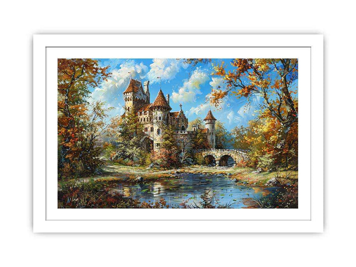 Castles Art framed Print