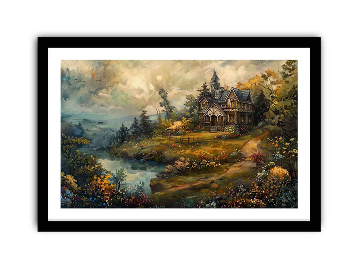 Cottage Art framed Print