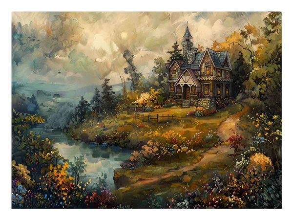 Cottage Art Print