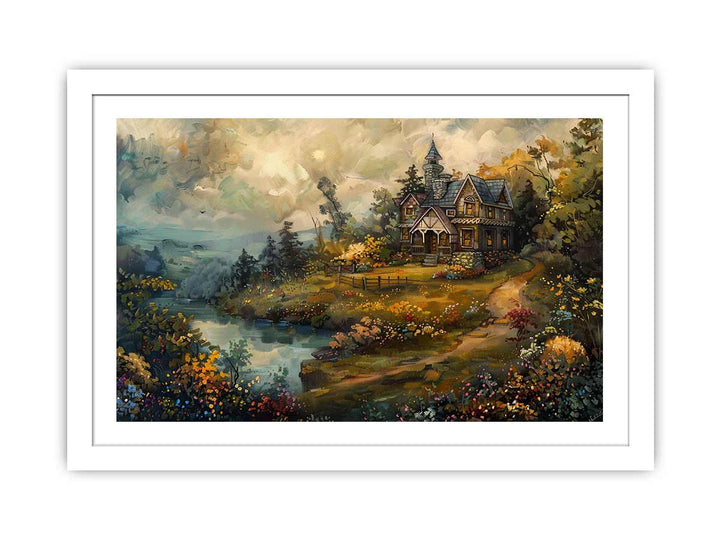 Cottage Art framed Print