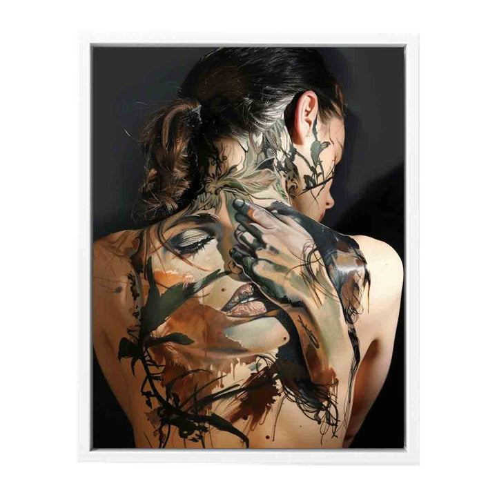 Female Body Art Painting