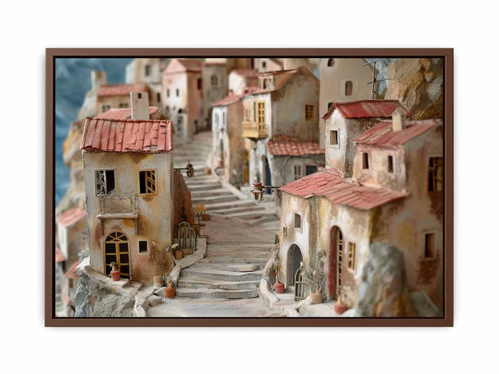 The Greek Village Art Painting