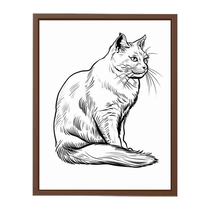 Colour me  Cat Painting